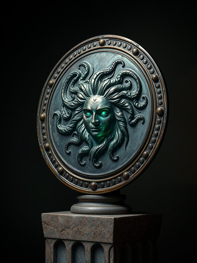 Scudo di Medusa — a card from Eroi dell'Antica Grecia