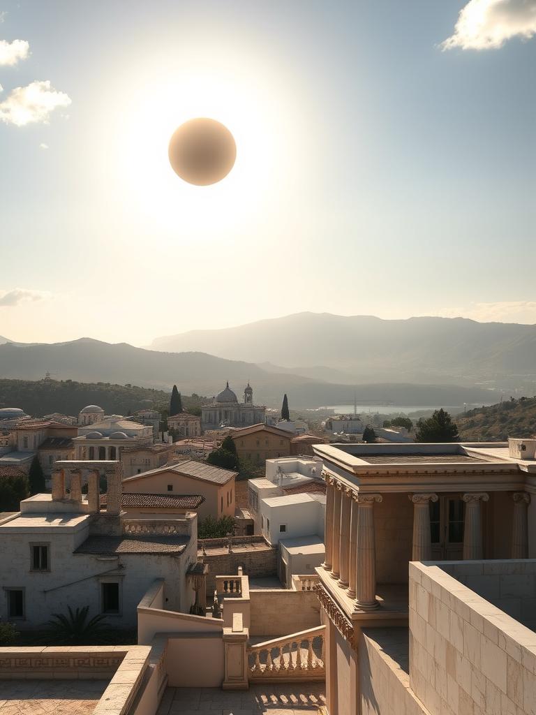 Eclissi di Sole — a card from Eroi dell'Antica Grecia