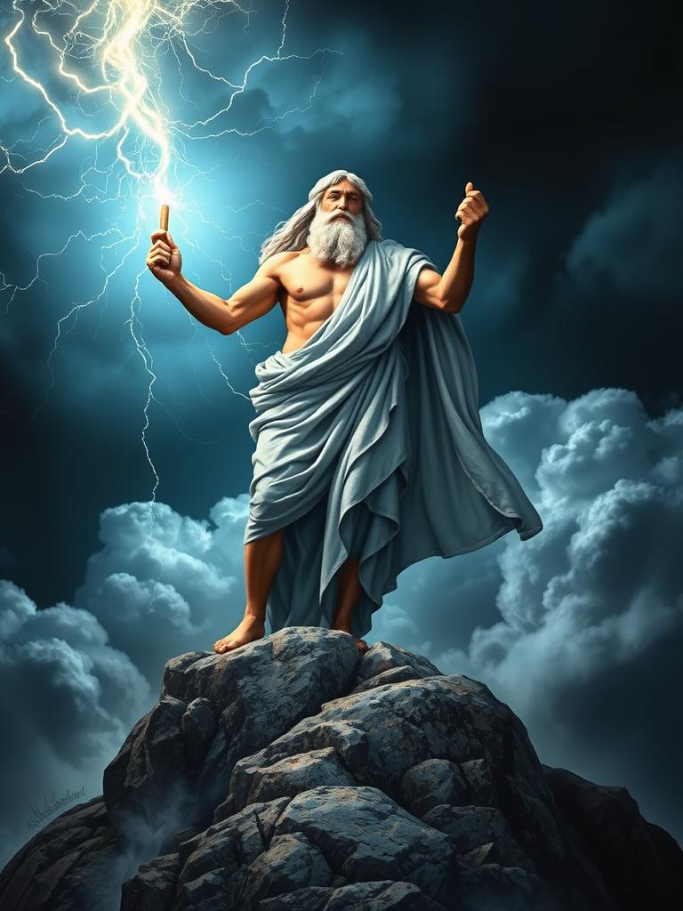 Zeus — a card from Eroi dell'Antica Grecia