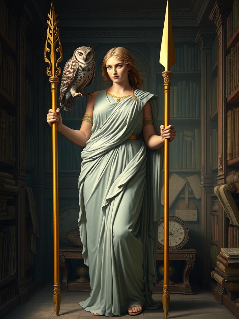 Atena — a card from Eroi dell'Antica Grecia
