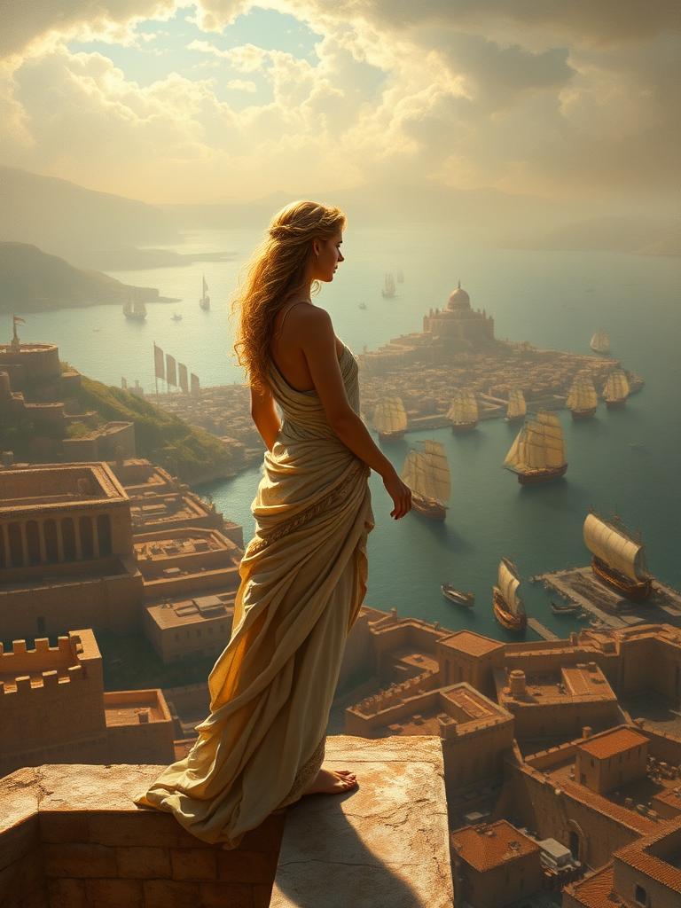 Elena di Troia — a card from Eroi dell'Antica Grecia