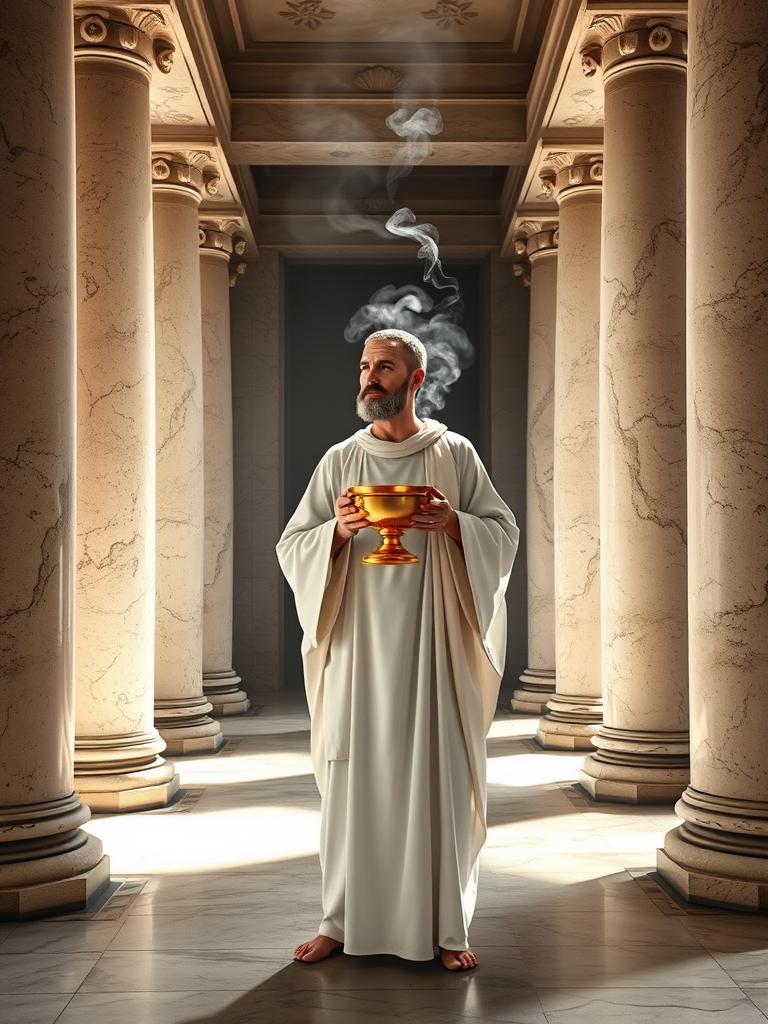 Sacerdote del Tempio — a card from Eroi dell'Antica Grecia