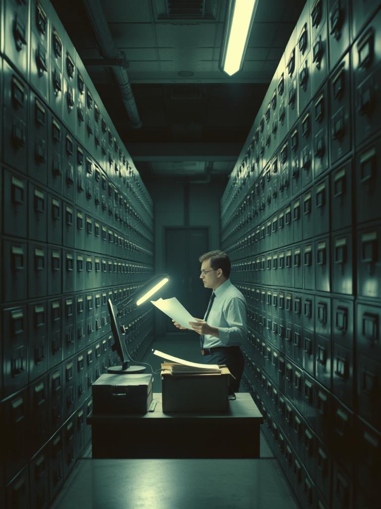 Archival Clerk — a card from Alien Disclosure