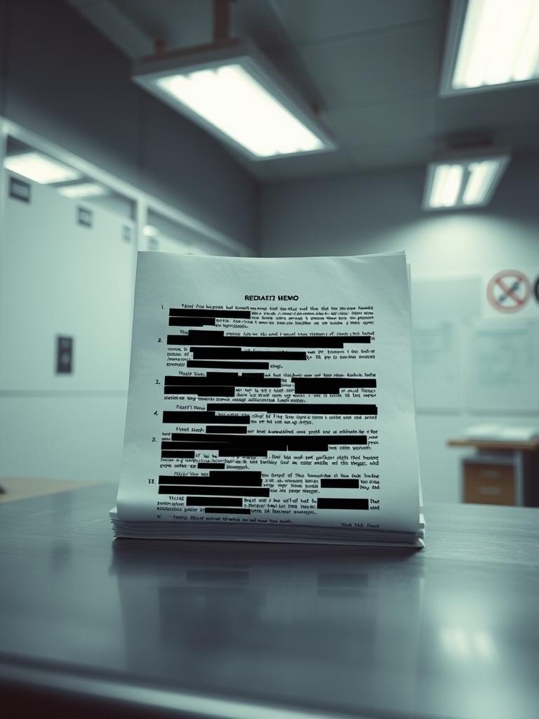 Redacted Memo — a card from Alien Disclosure