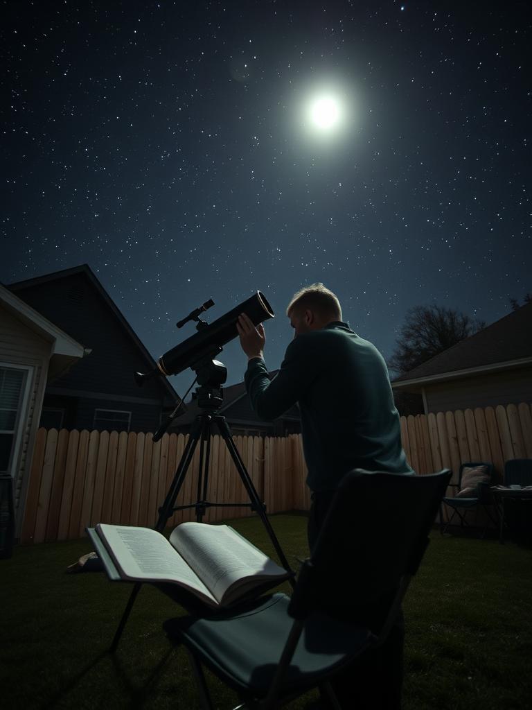 Amateur Astronomer — a card from Alien Disclosure