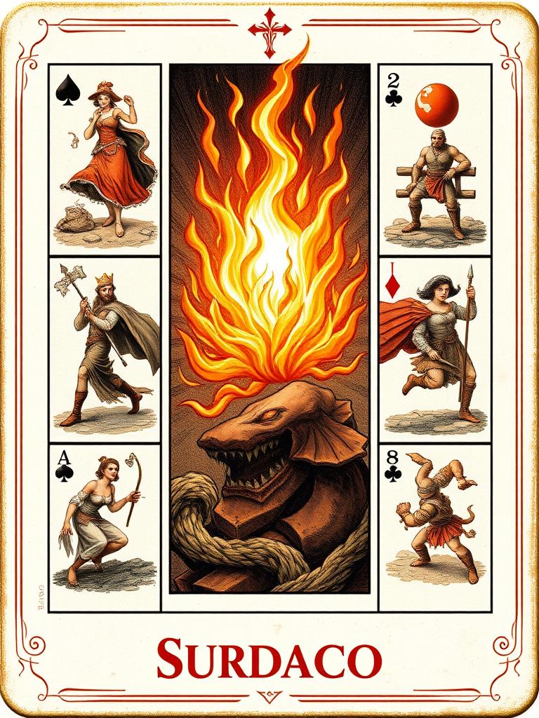 Burraco Sporco — a card from Burraco