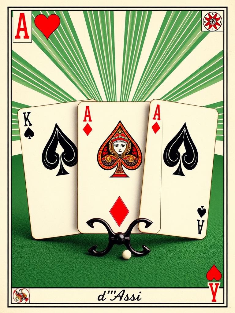 Tris d'Assi — a card from Burraco