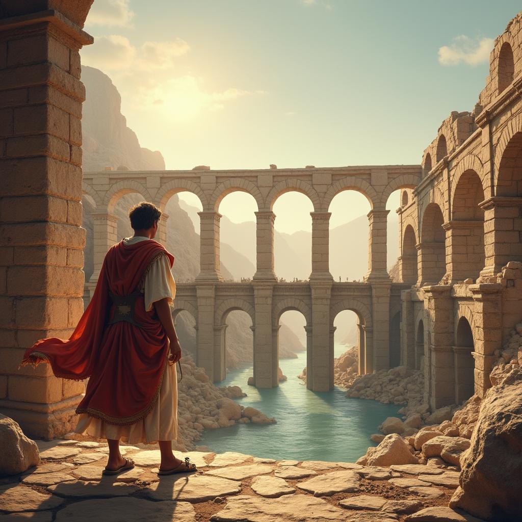 Marcus Vitruvius Pollio — a card from Rome: aqueducts and construction
