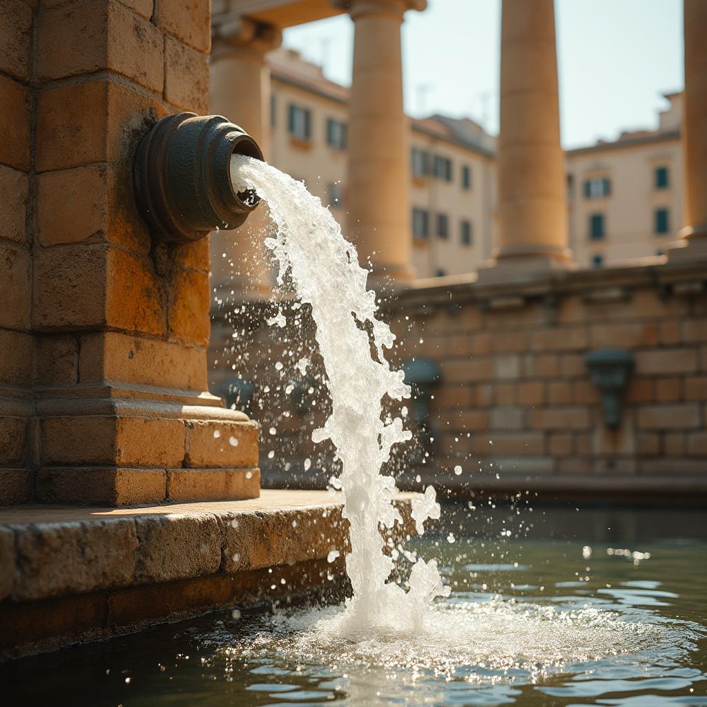 Hydraulic Pressure — a card from Rome: aqueducts and construction