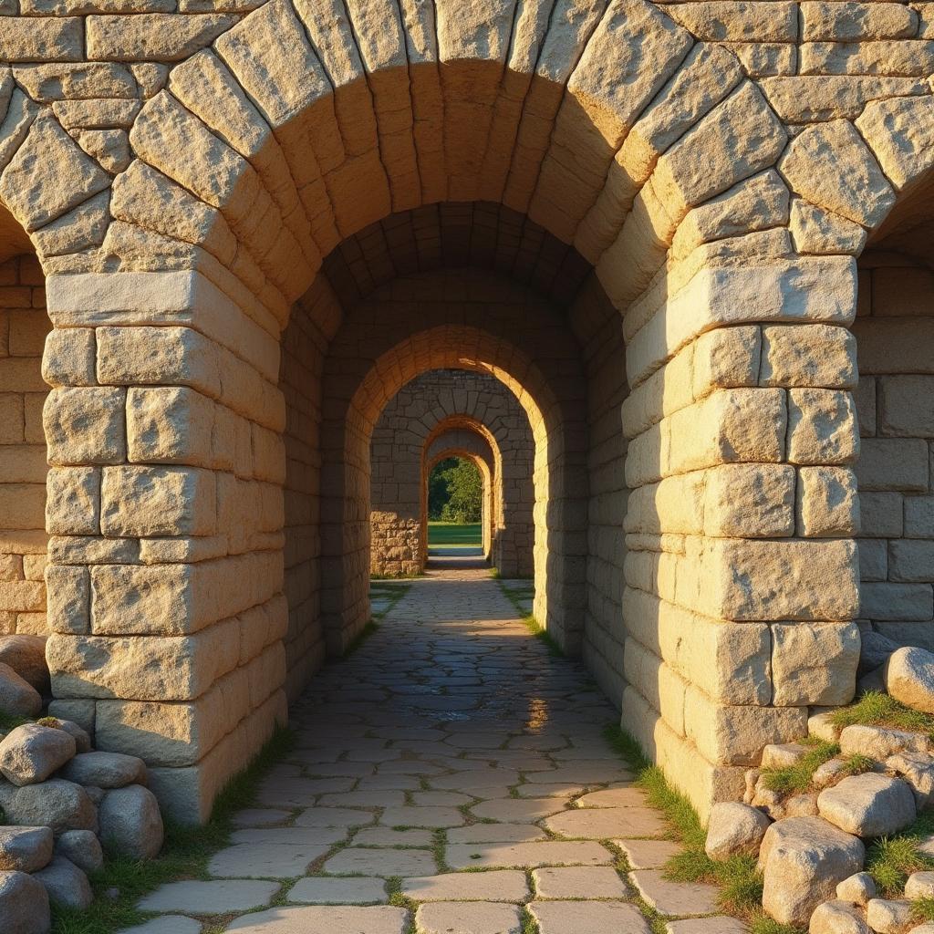 Opus Caementicium Wall — a card from Rome: aqueducts and construction