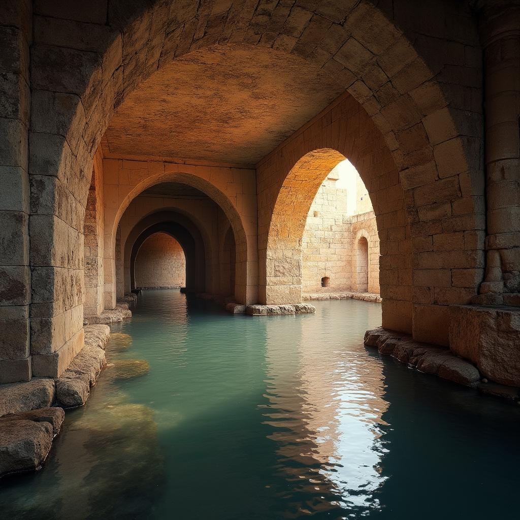 Cistern Vault — a card from Rome: aqueducts and construction
