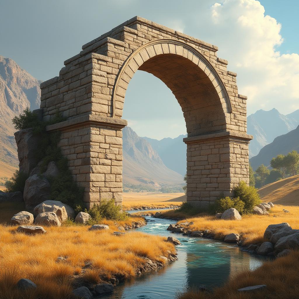 Arch Support — a card from Rome: aqueducts and construction