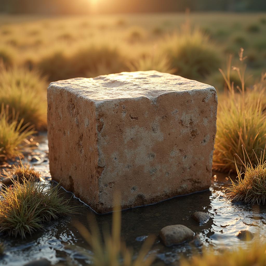 Tufa Block — a card from Rome: aqueducts and construction