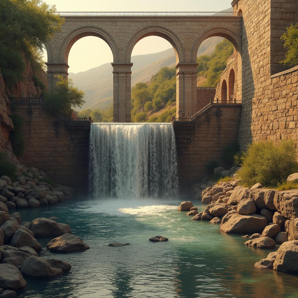 Aqueduct Sluice — a tower from Rome: aqueducts and construction