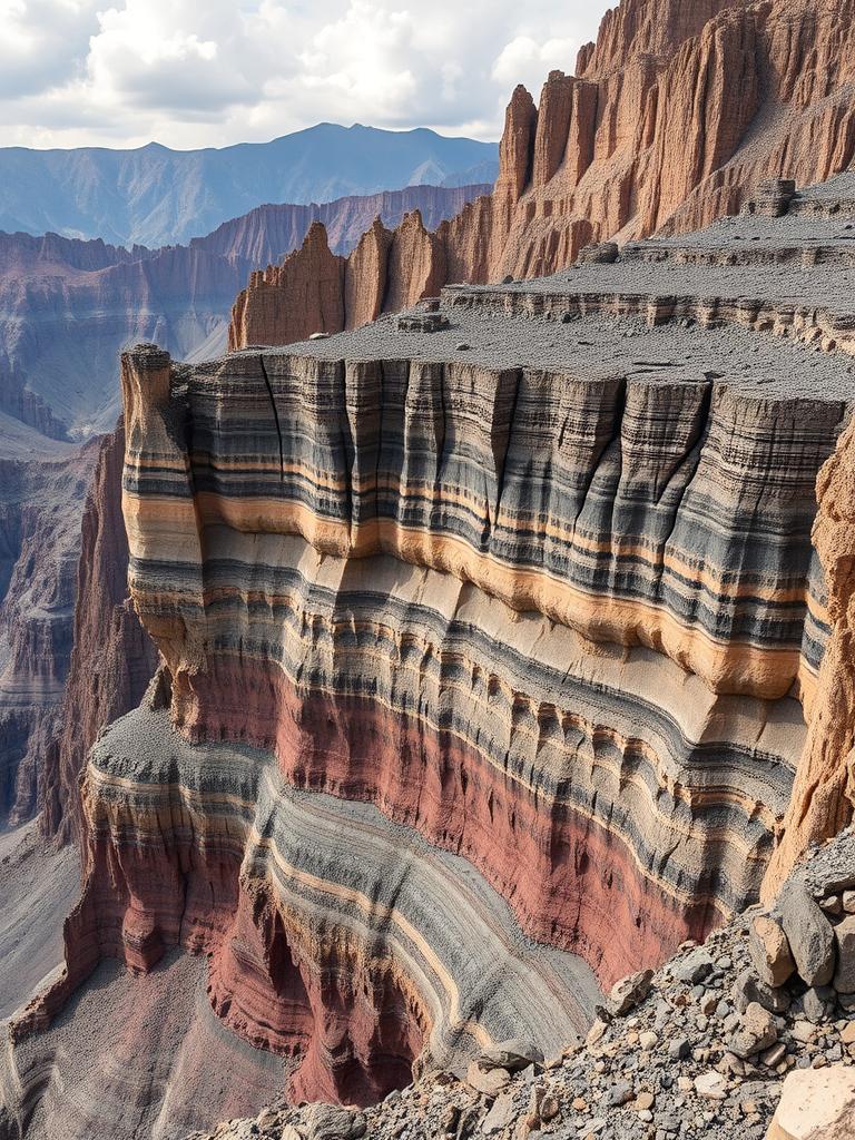 Tuff Deposit — a card from Supervolcanoes