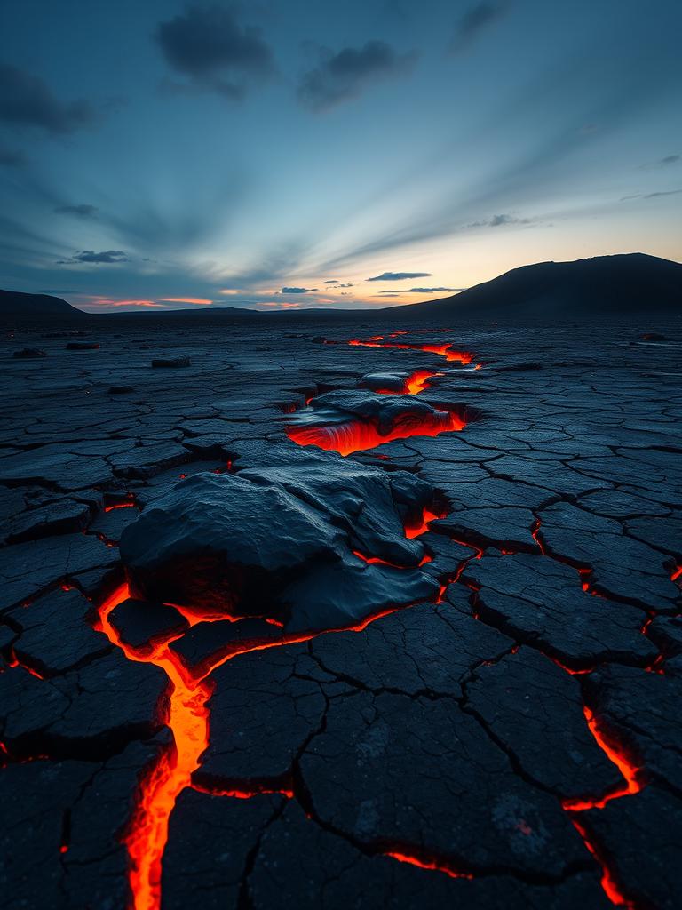 Basaltic Flow — a card from Supervolcanoes