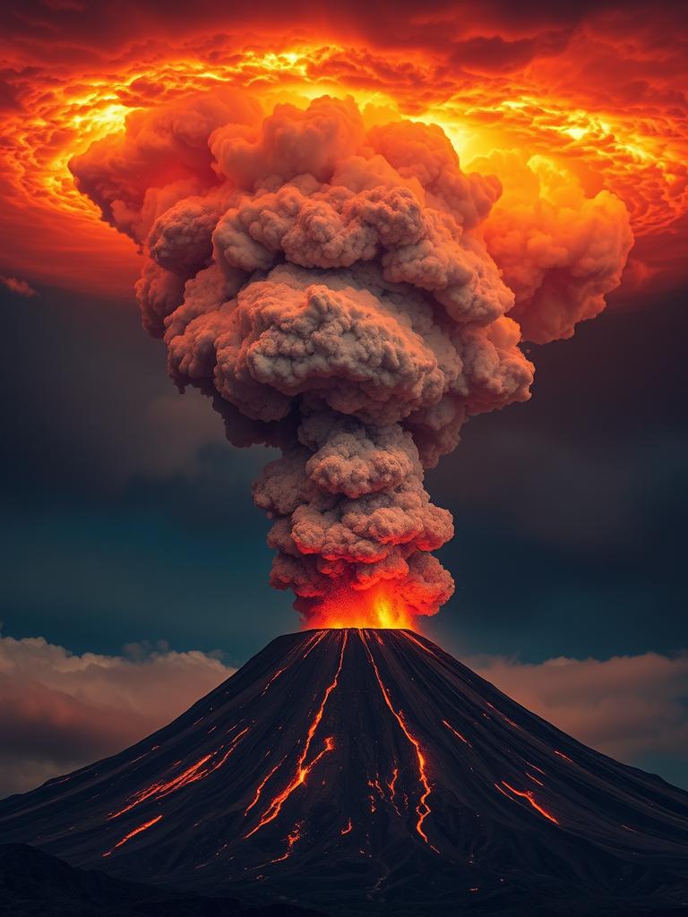 VEI-8 Eruption — a card from Supervolcanoes