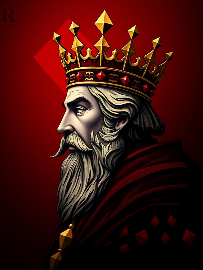 King of Diamonds — a card from Poker Cards