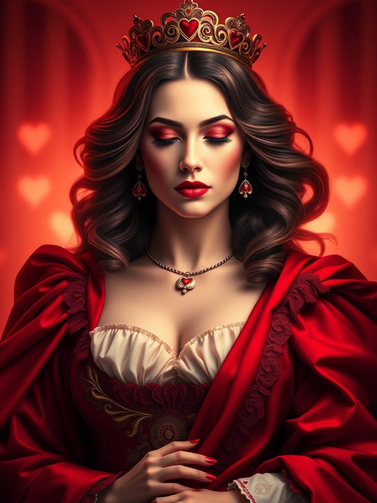 Queen of Hearts — a card from Poker Cards