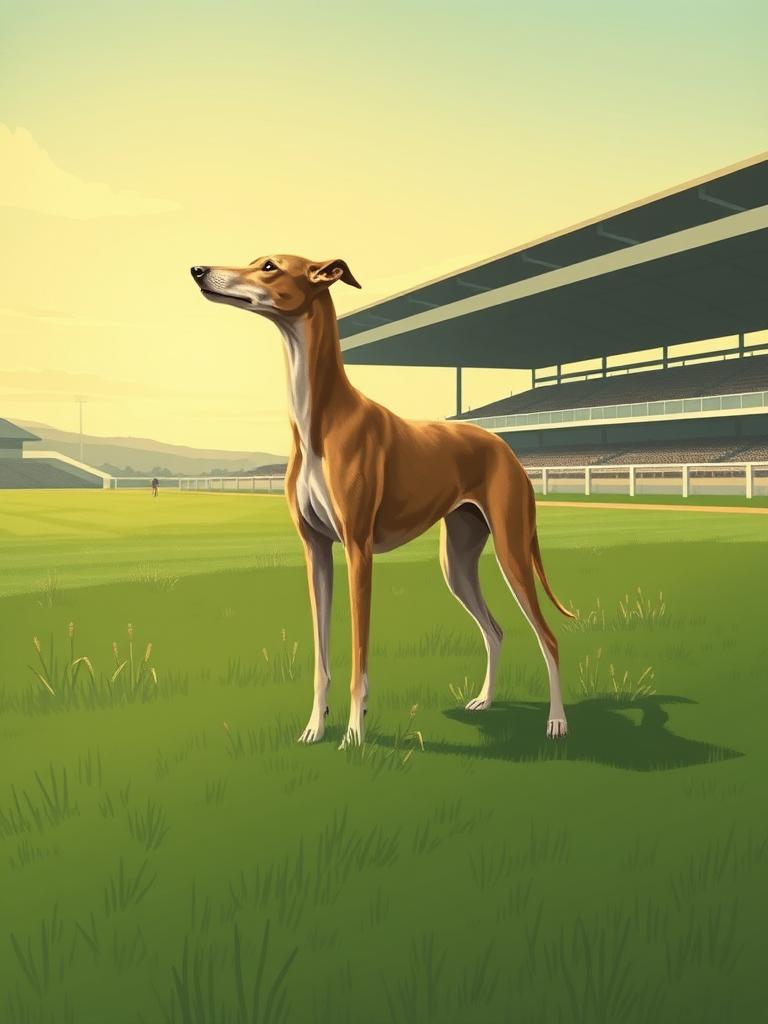 The Unbroken Greyhound — a card from Dog Race
