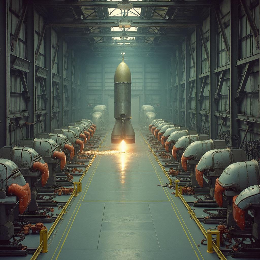 Automated Assembly Bay — a tower from The Space Race