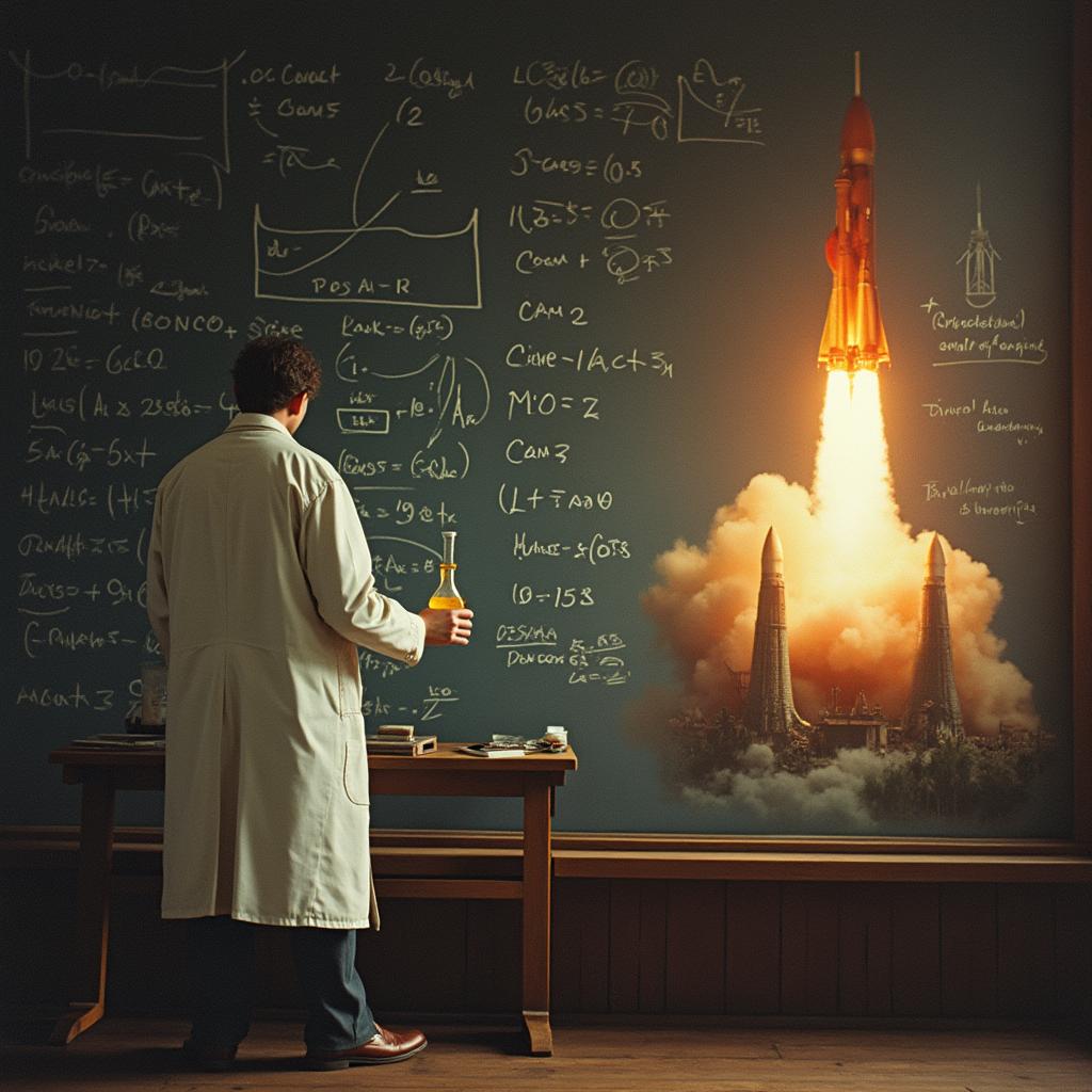 Rocket Propulsion Scientist — a card from The Space Race