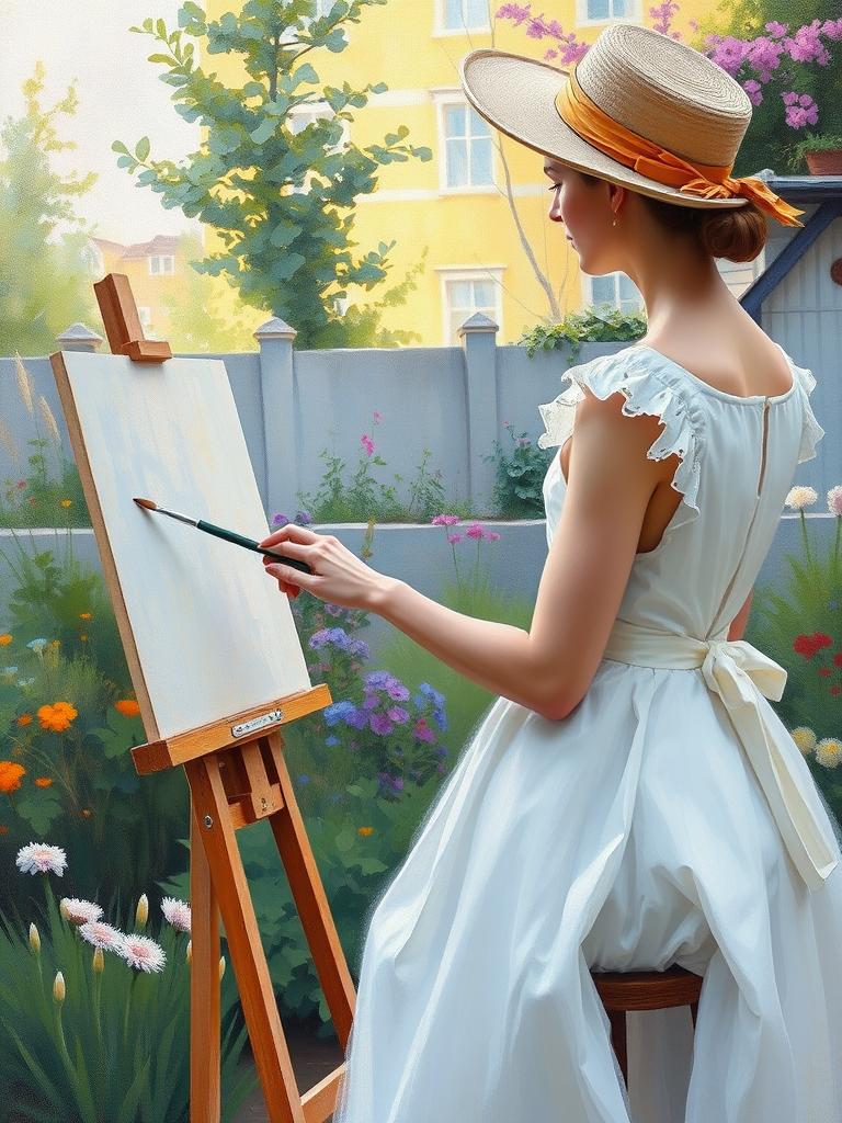 Berthe Morisot — a card from Impressionist Painters