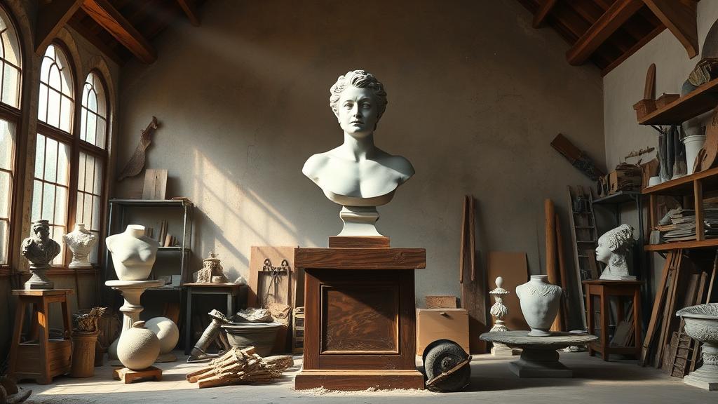 The Sculptor's Sanctum — a tower from Impressionist Painters