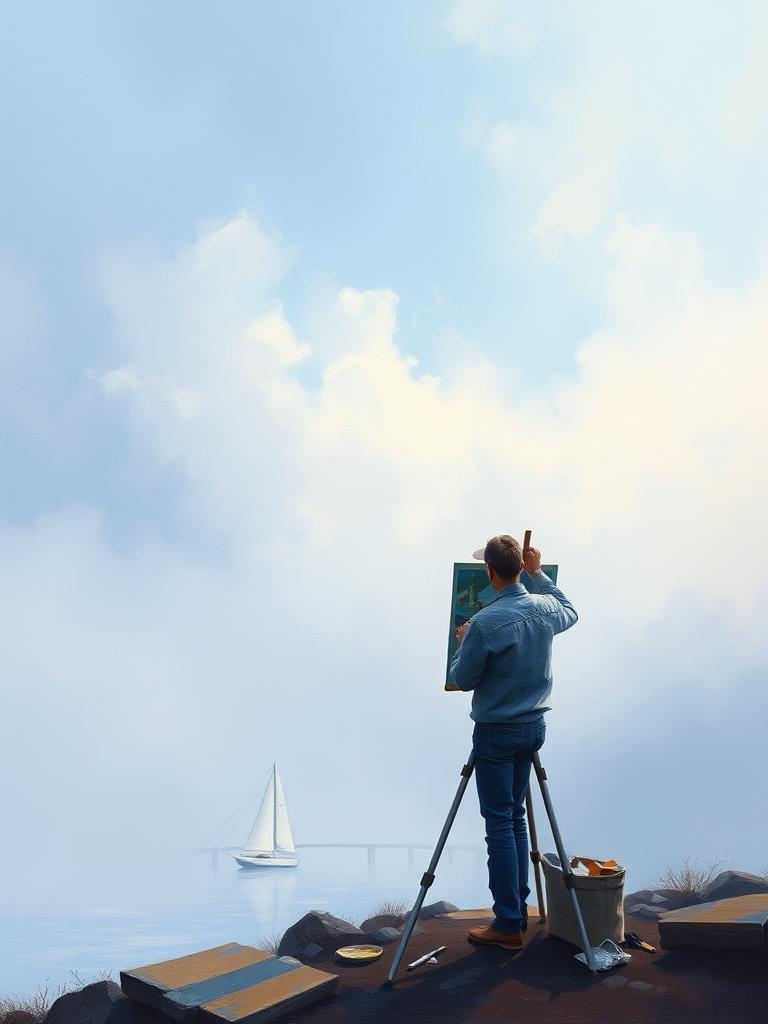 Atmospheric Haze — a card from Impressionist Painters