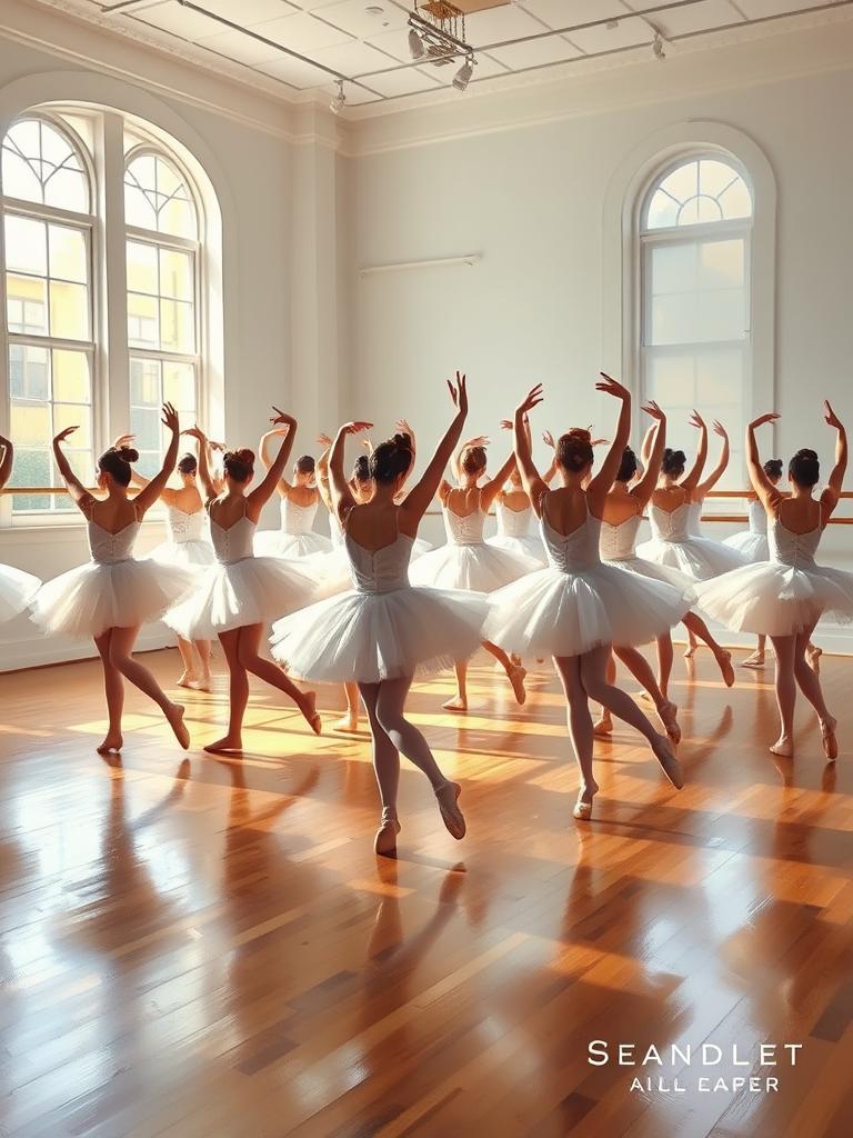 The Ballet Class — a card from Impressionist Painters