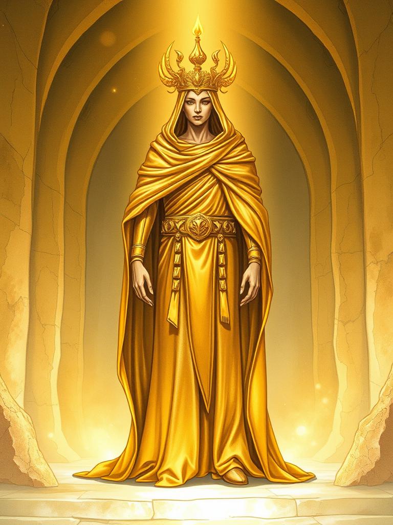 Oro — a card from Elementali della Tavola Periodica