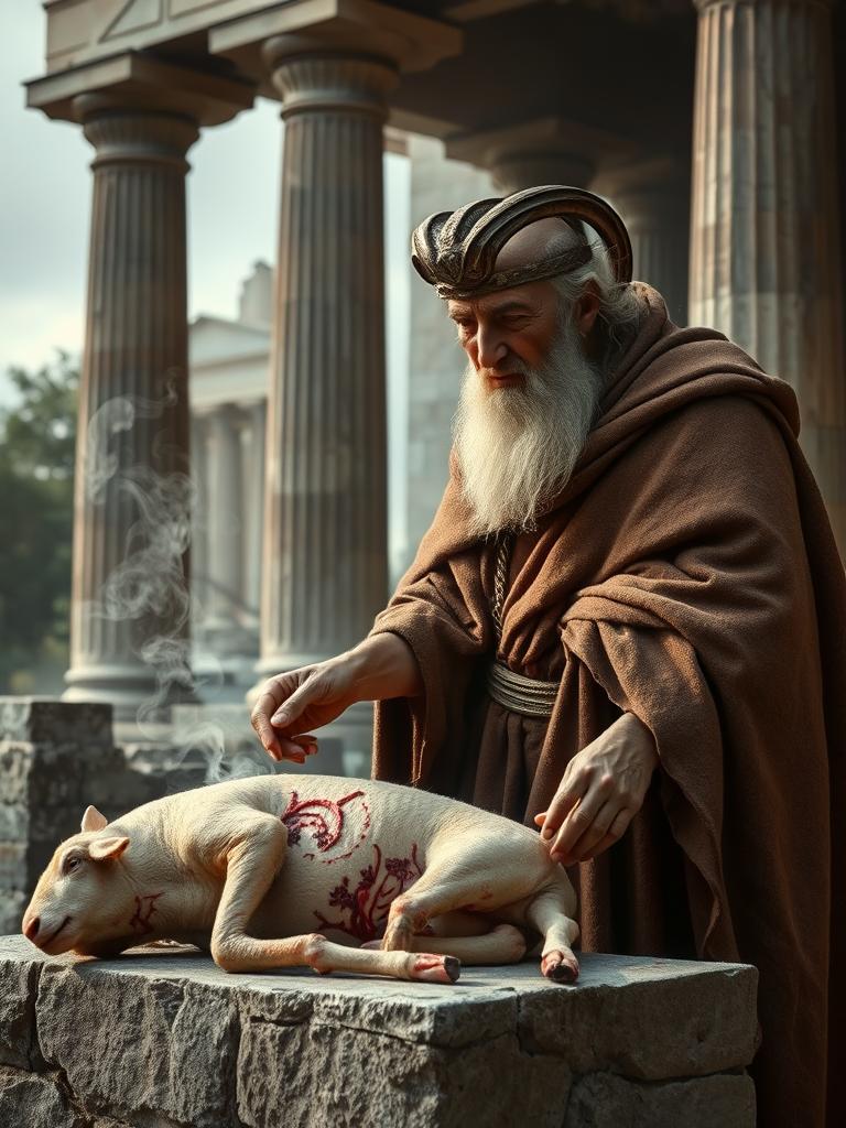 Aruspice — a card from Eroi dell'Antica Roma