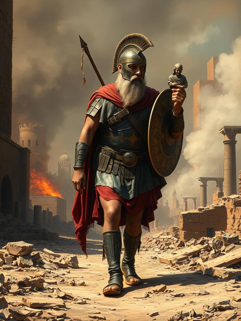 Enea — a card from Eroi dell'Antica Roma