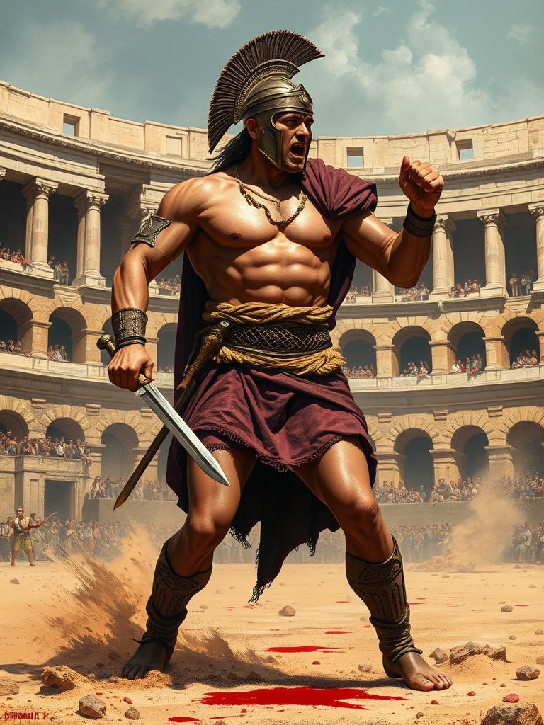 Gladiatore — a card from Eroi dell'Antica Roma