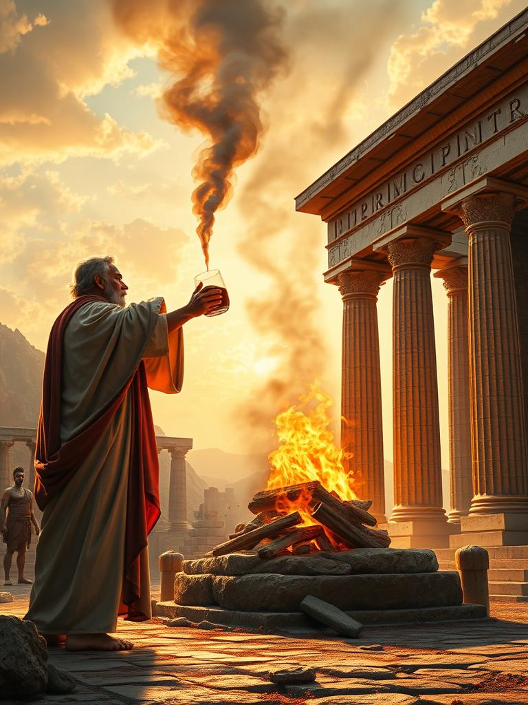 Sacrificio Rituale — a card from Eroi dell'Antica Roma