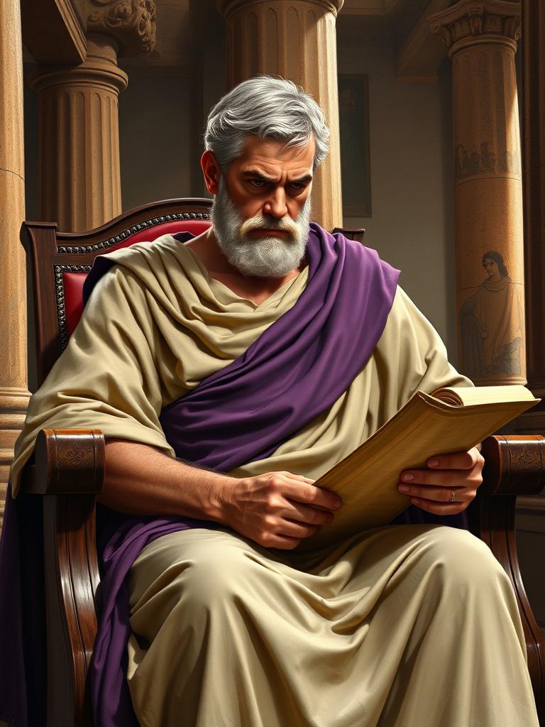 Senatore — a card from Eroi dell'Antica Roma