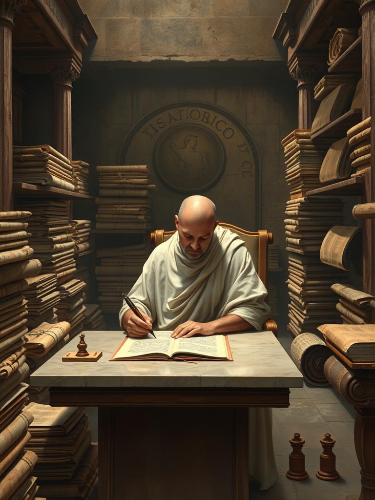 Scriba Pubblico — a card from Eroi dell'Antica Roma