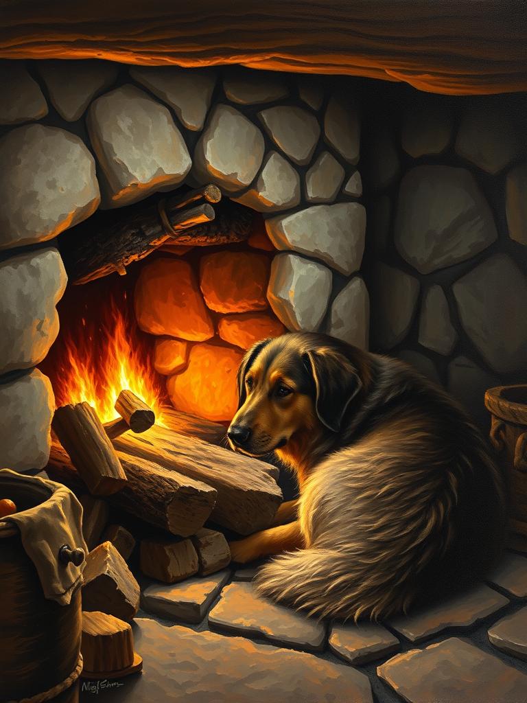 Cane da compagnia rustico — a card from Razze Canine