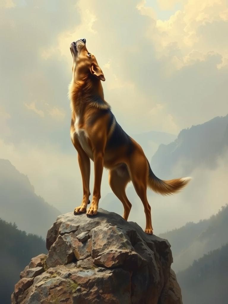 Richiamo del capobranco — a card from Razze Canine