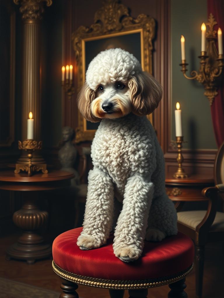 Barboncino aristocratico — a card from Razze Canine