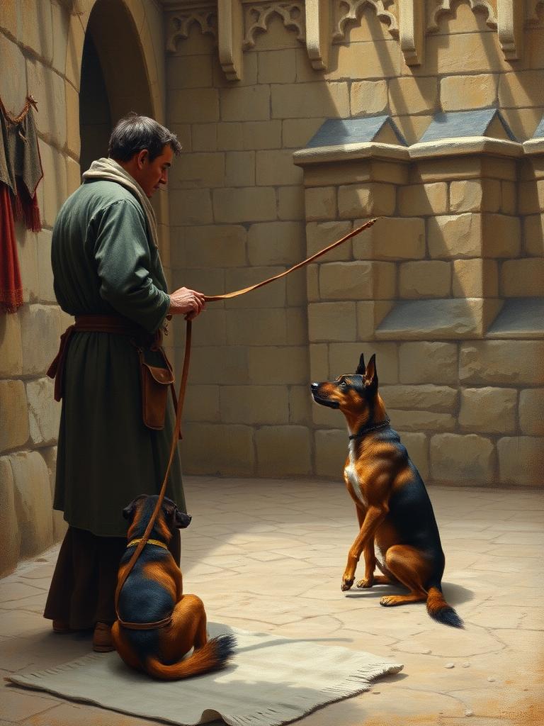 Addestramento ferreo — a card from Razze Canine