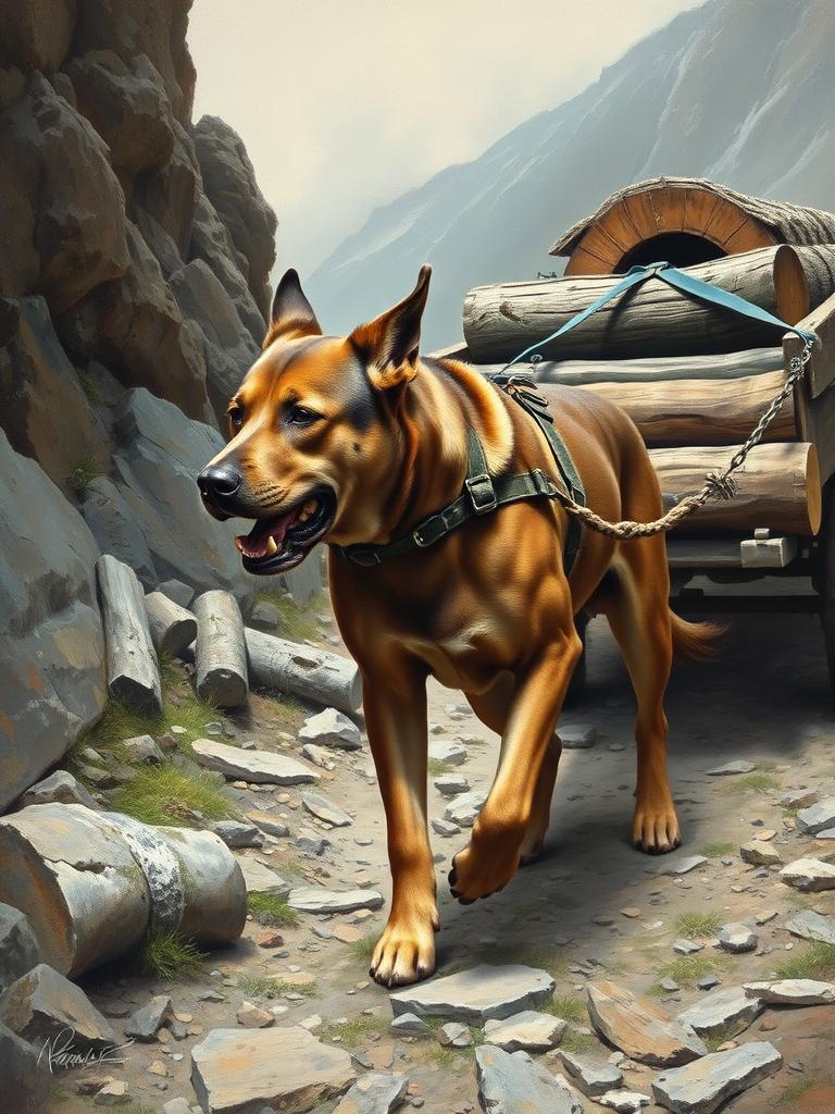 Cane da traino — a card from Razze Canine