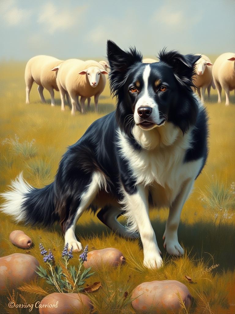 Border Collie — a card from Razze Canine