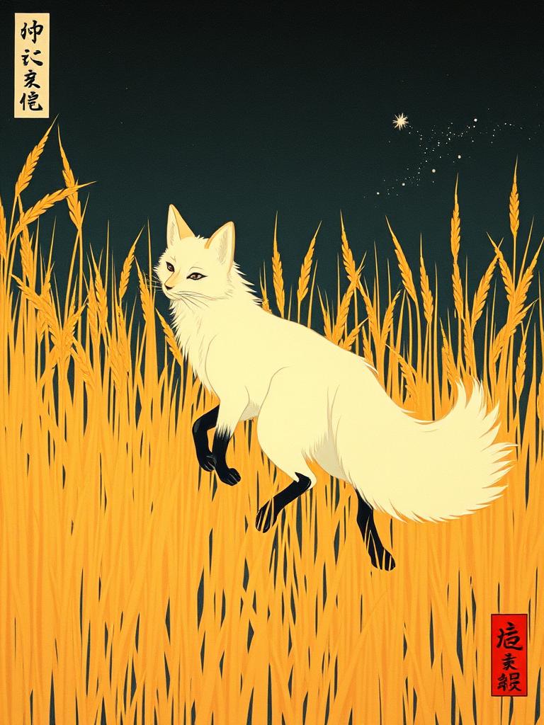 Fox Messenger — a card from Japanese Mythology