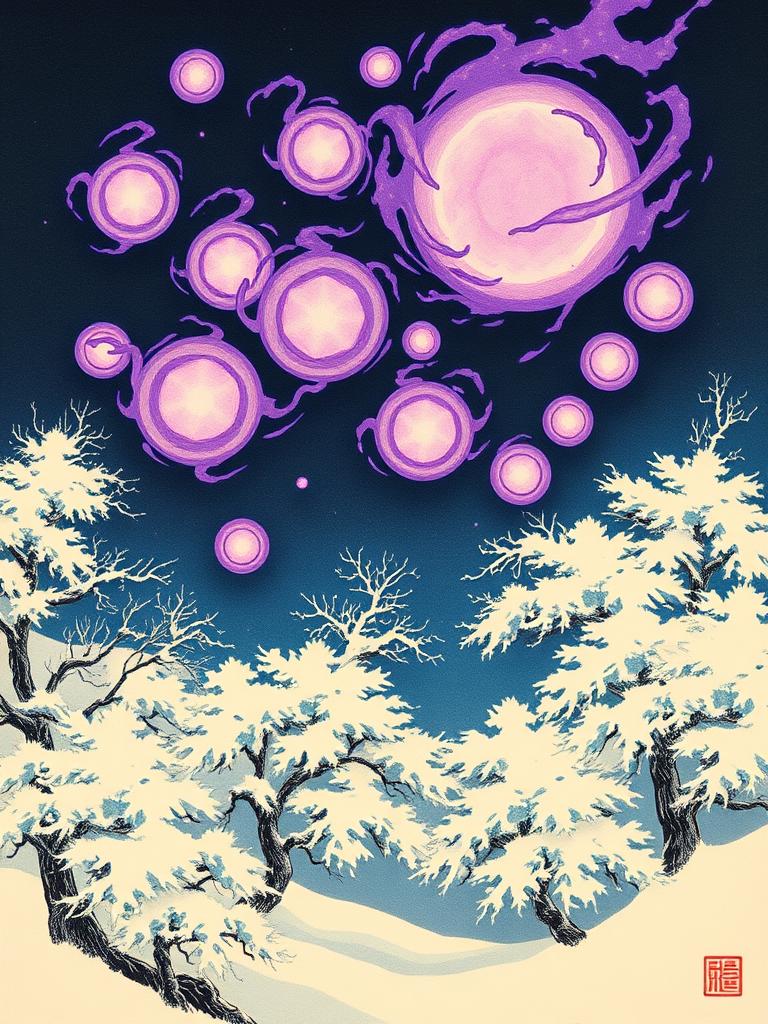 Foxfire Storm — a card from Japanese Mythology