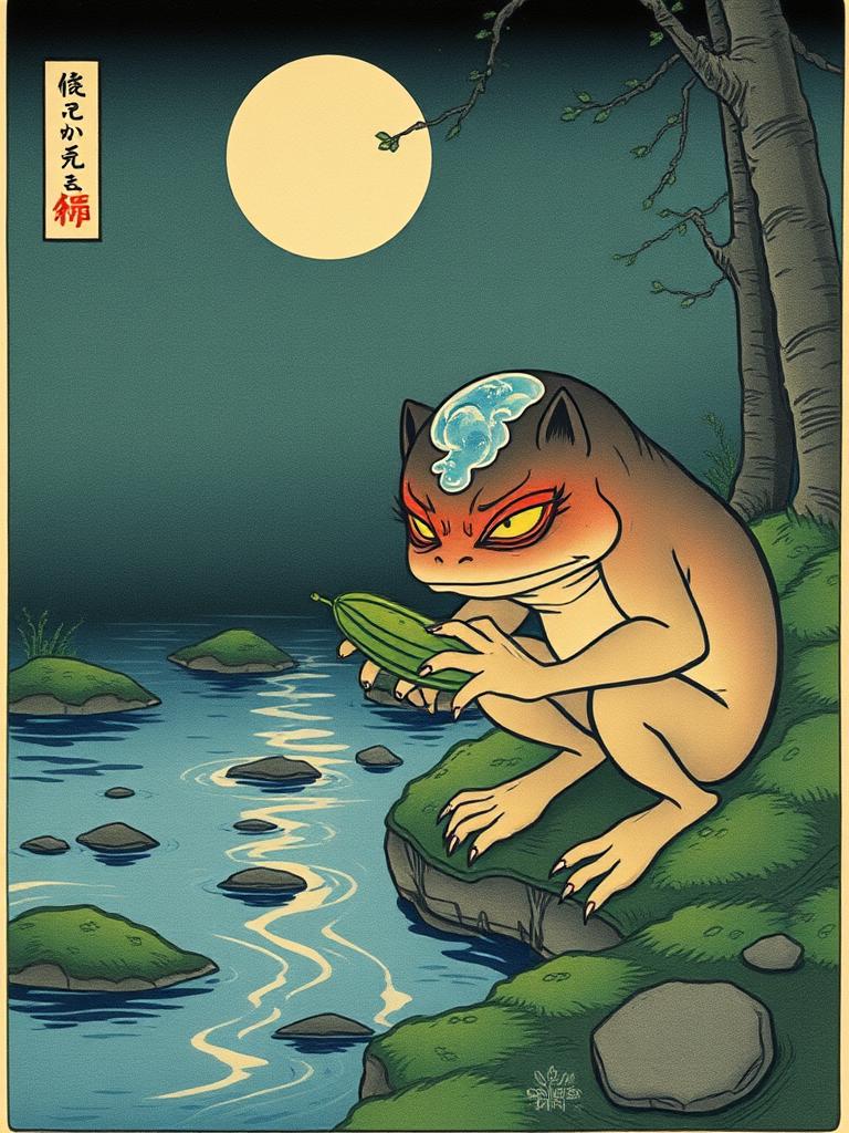 Kappa — a card from Japanese Mythology