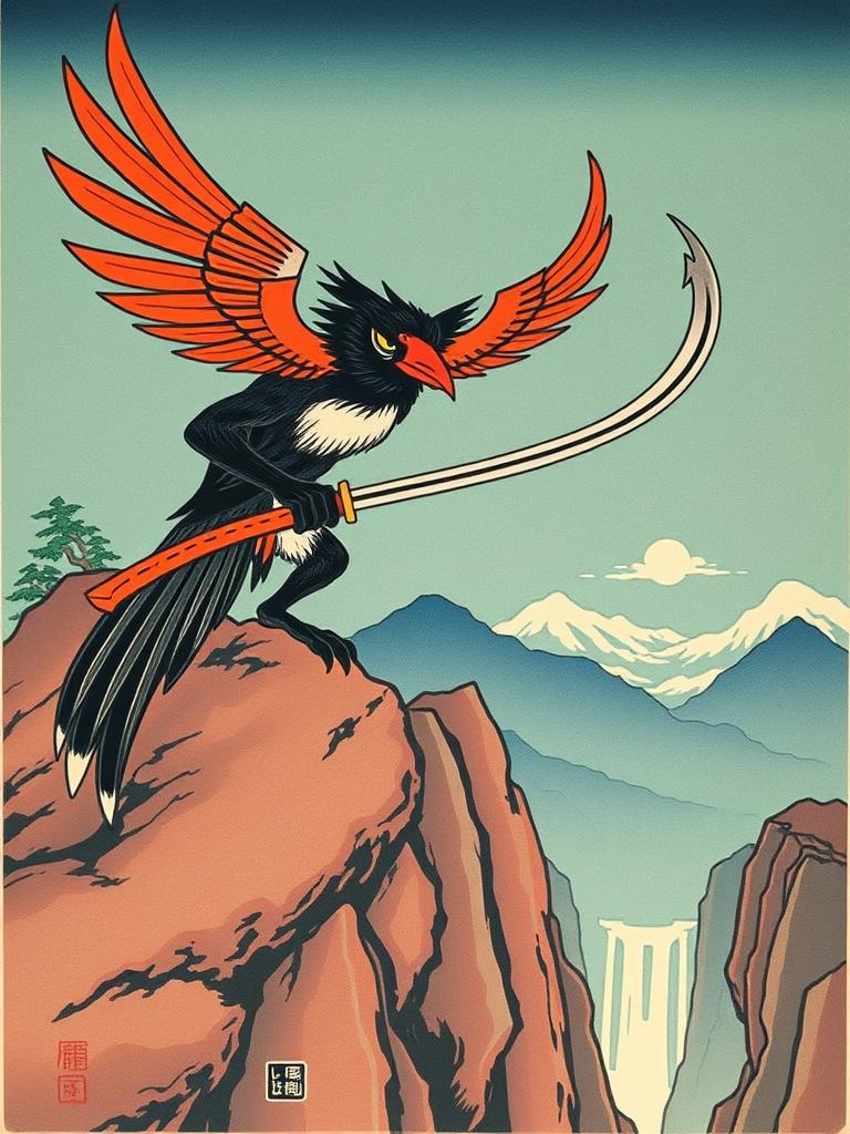 Tengu — a card from Japanese Mythology