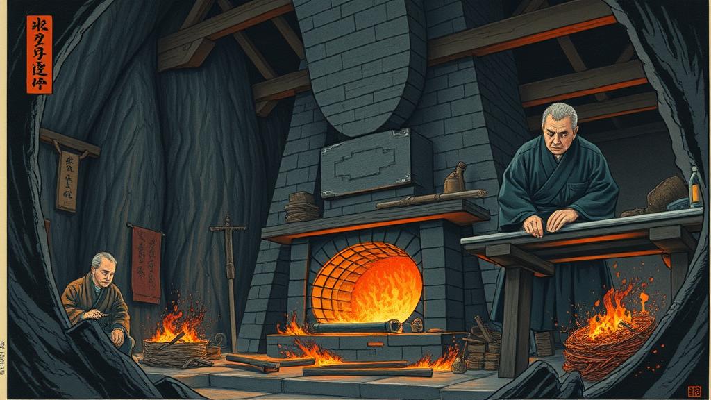 Forge of the Hidden Realm — a tower from Japanese Mythology
