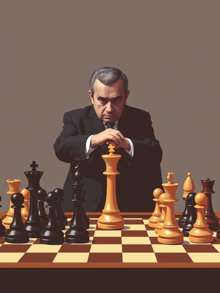 Garry Kasparov — a card from Chess Openings