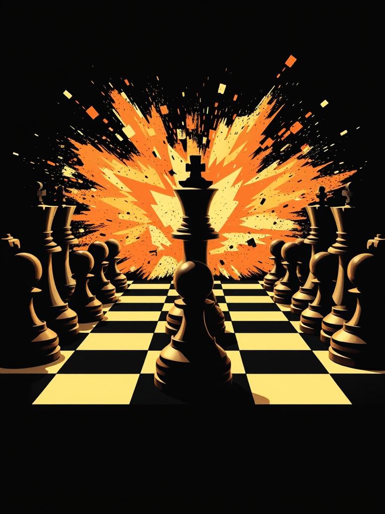 The King's Indian Defence — a card from Chess Openings